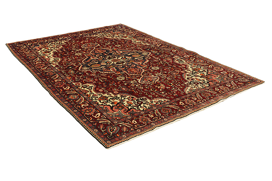 Bakhtiari Persian Rug 308x208 - Picture 1