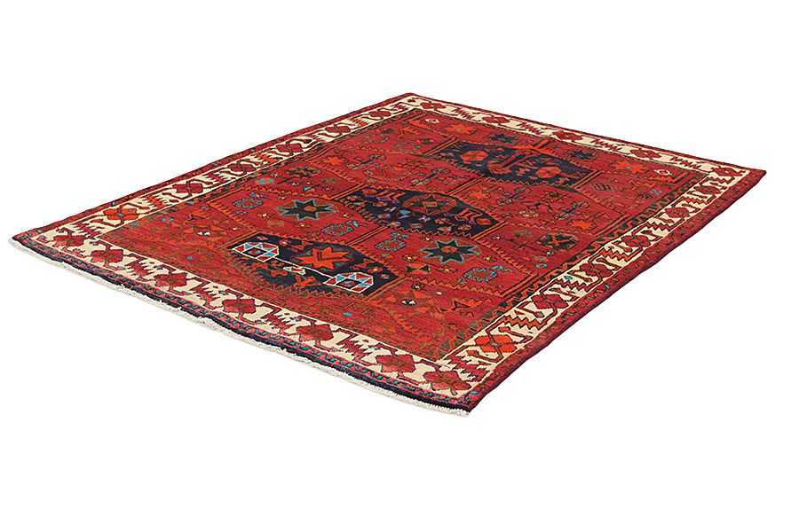 Lori - Bakhtiari Persian Rug 204x156 - Picture 2