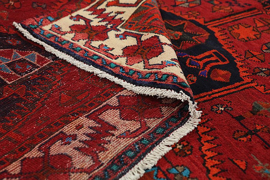 Lori - Bakhtiari Persian Rug 204x156 - Picture 4
