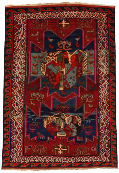 Bakhtiari - Qashqai Persian Rug 230x162