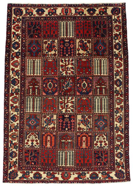 Bakhtiari - Garden Persian Rug 302x205