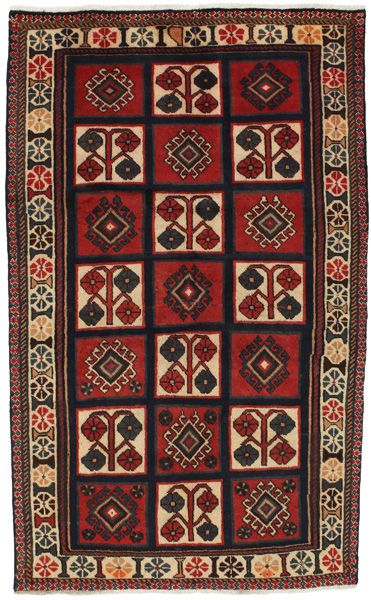 Bakhtiari - old Persian Rug 216x129