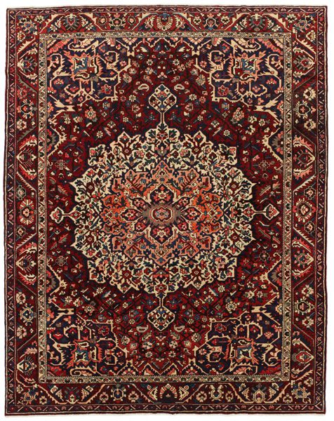 Bakhtiari Persian Rug 375x293