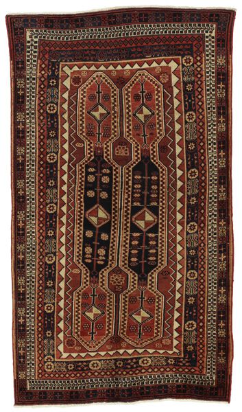 Afshar - old Persian Rug 220x125