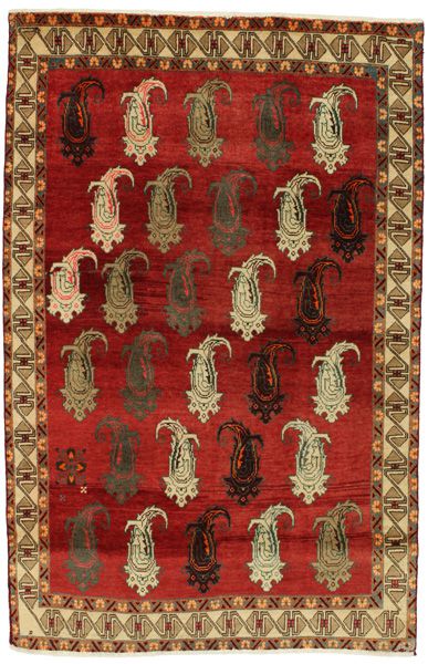 Qashqai - old Persian Rug 220x140