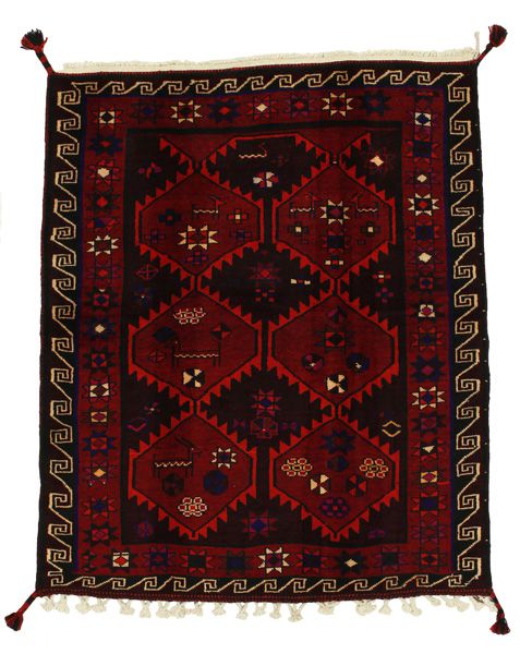 Lori - Bakhtiari Persian Rug 187x155