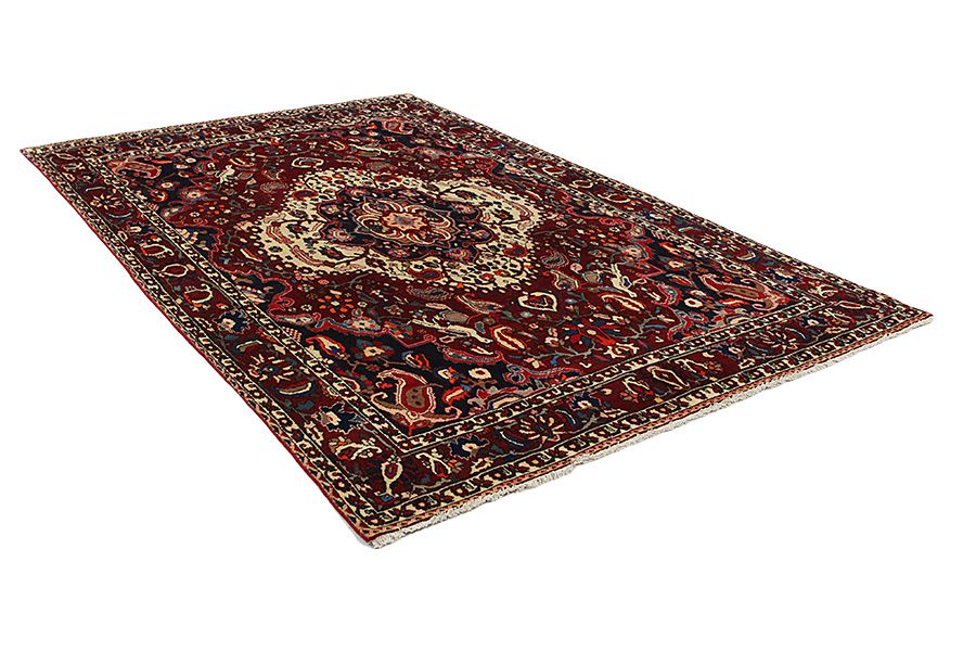 Bakhtiari Persian Rug 308x207 - Picture 1