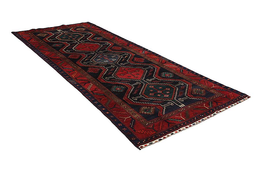 Enjelas - Hamadan Persian Rug 350x150 - Picture 1