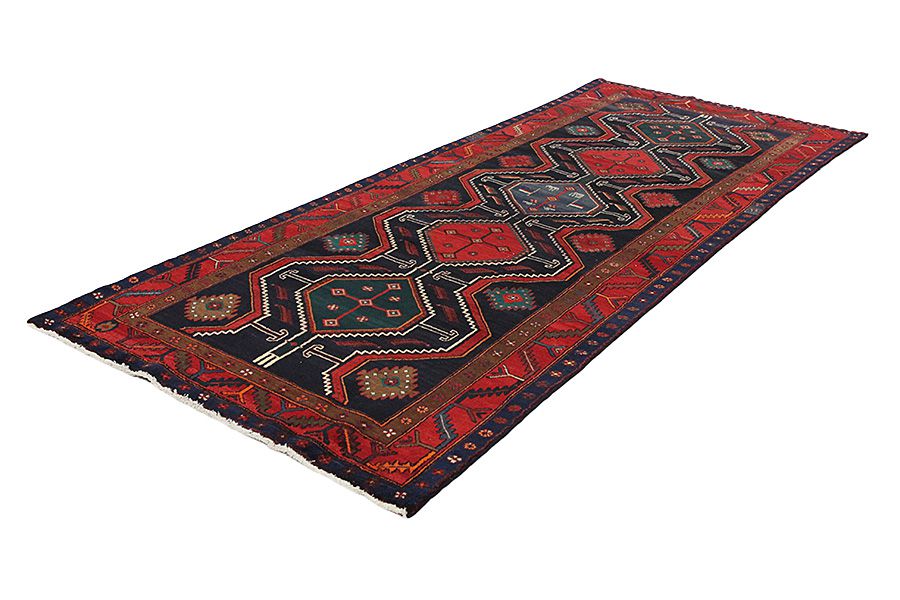 Enjelas - Hamadan Persian Rug 350x150 - Picture 2