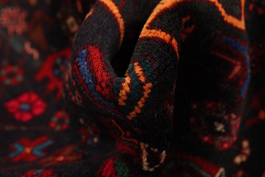 Bijar - Kurdi Persian Rug 308x146 - Picture 6