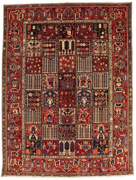Bakhtiari - Garden Persian Rug 356x270