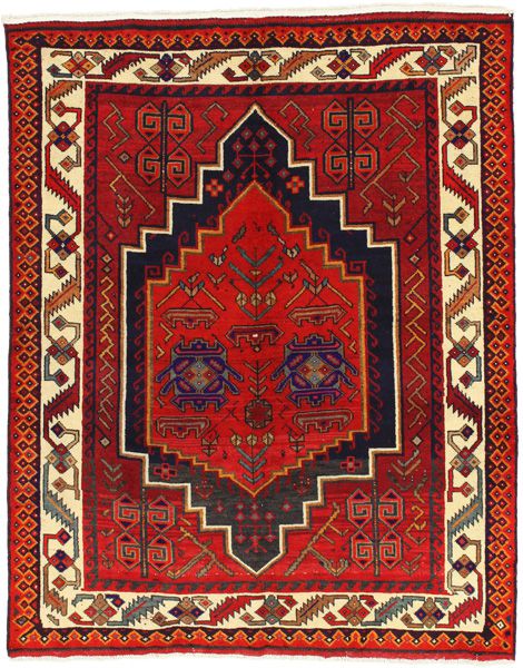 Lori - Bakhtiari Persian Rug 220x173