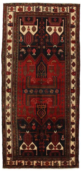 Koliai - Kurdi Persian Rug 318x148