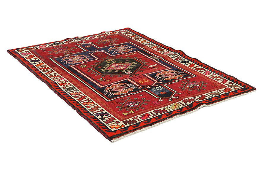 Lori - Bakhtiari Persian Rug 188x145 - Picture 1