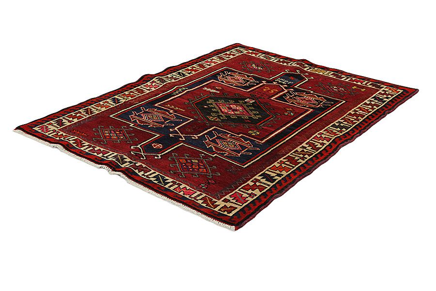 Lori - Bakhtiari Persian Rug 188x145 - Picture 2