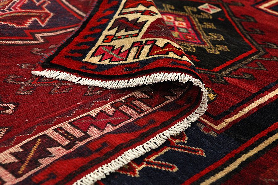Lori - Bakhtiari Persian Rug 188x145 - Picture 4