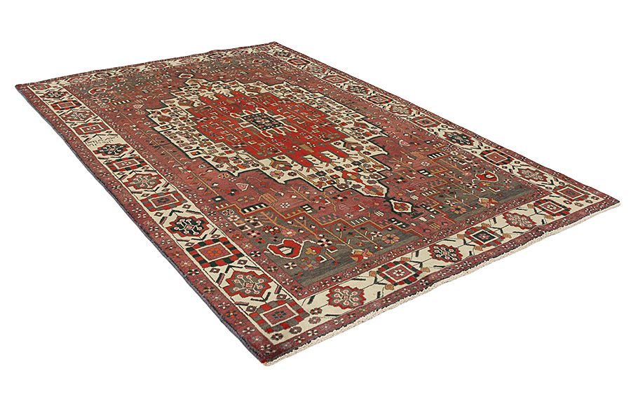 Bakhtiari Persian Rug 297x202 - Picture 1