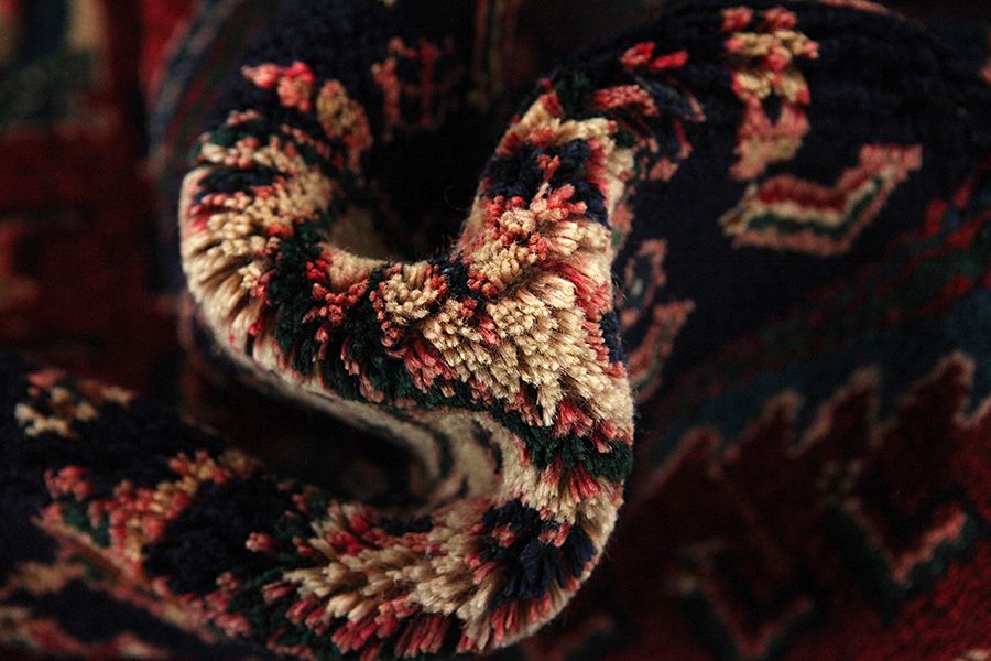 Enjelas - Hamadan Persian Rug 298x108 - Picture 6