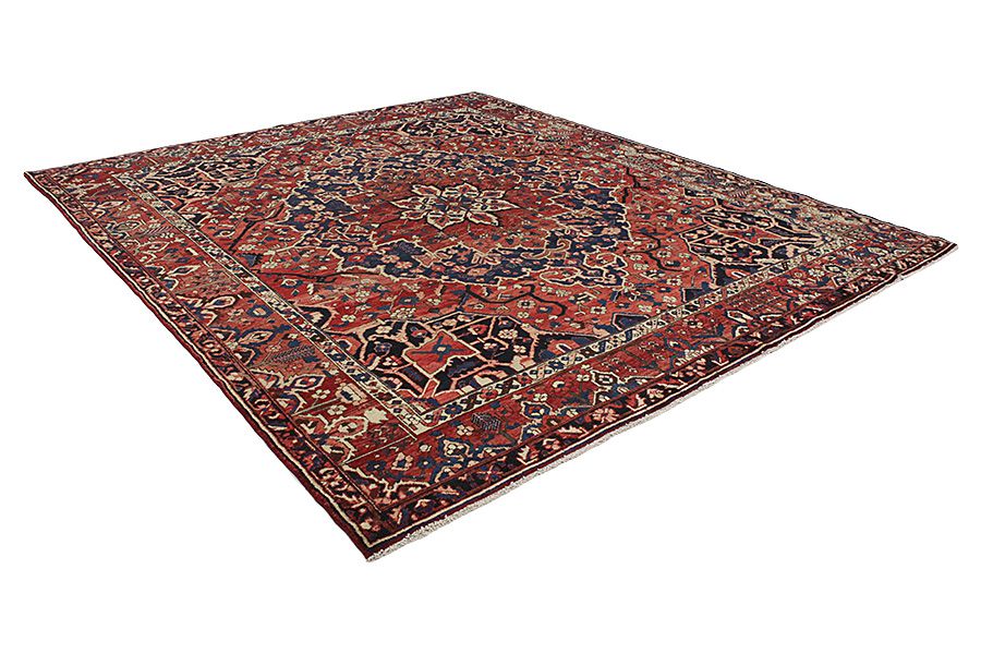 Bakhtiari Persian Rug 360x325 - Picture 1