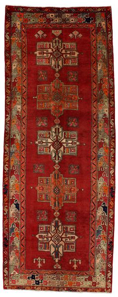 Koliai - Kurdi Persian Rug 313x120