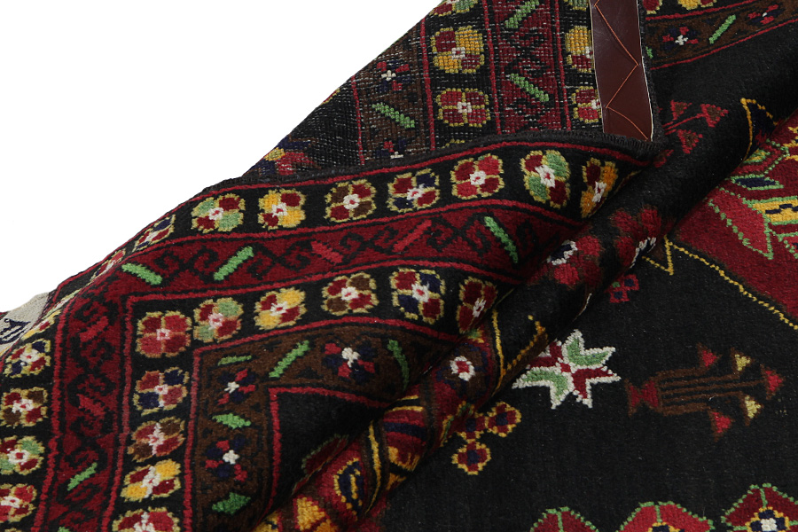 Kurdi Persian Rug 202x133 - Picture 5