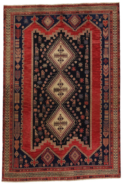 Afshar - Sirjan Persian Rug 241x150