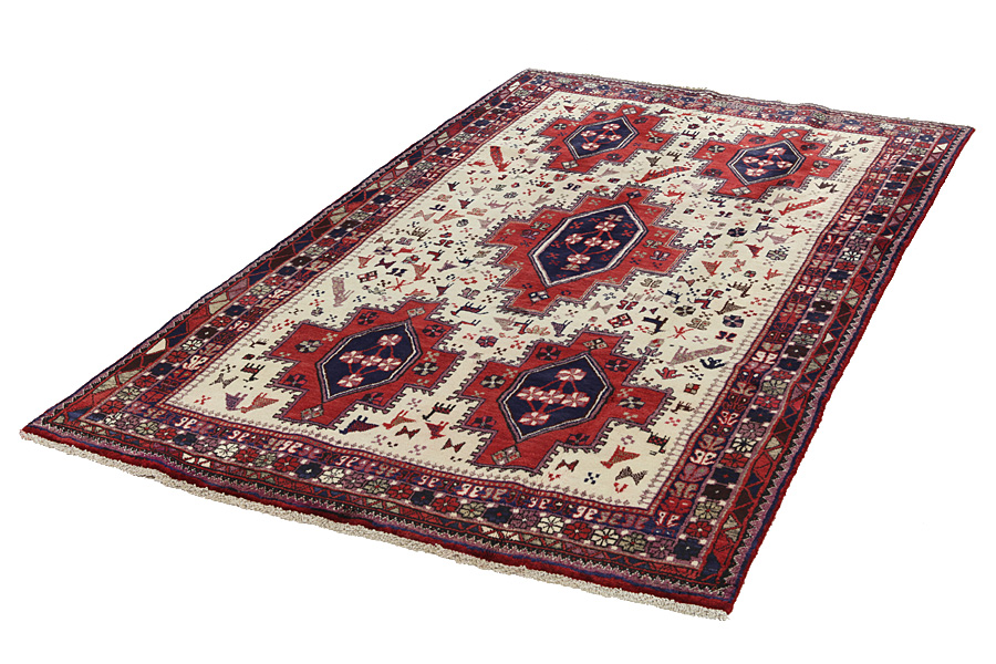 Afshar - Sirjan Persian Rug 247x148 - Picture 2