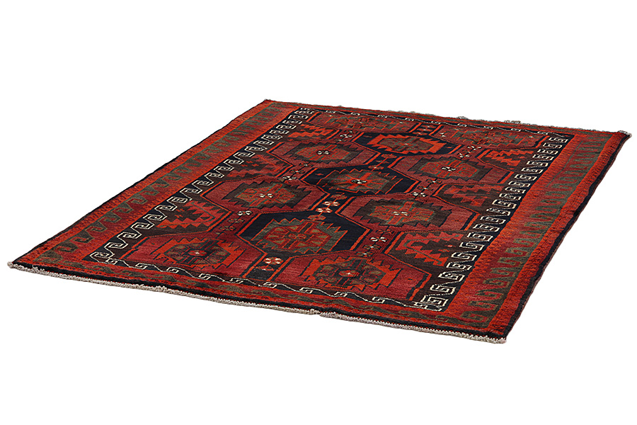 Lori - Bakhtiari Persian Rug 196x165 - Picture 2