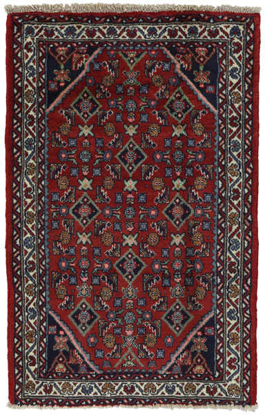 Hosseinabad - Hamadan Persian Rug 110x70
