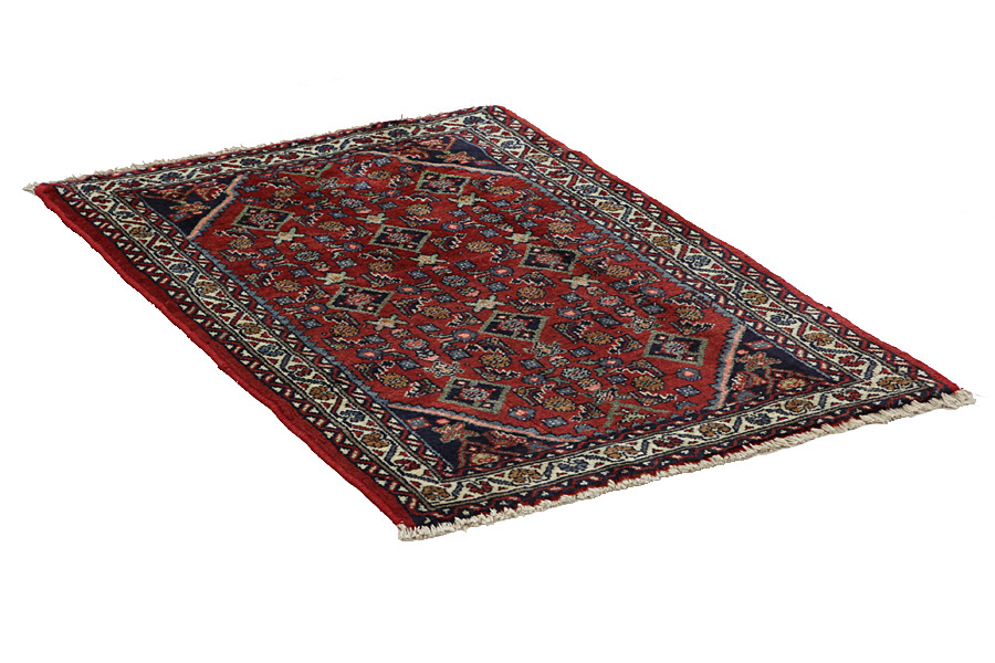 Hosseinabad - Hamadan Persian Rug 110x70 - Picture 1