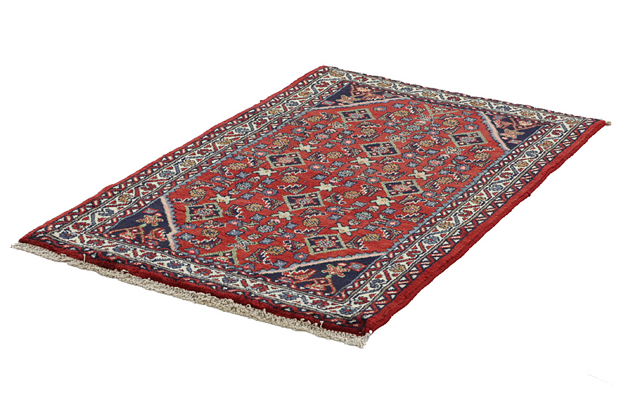 Hosseinabad - Hamadan Persian Rug 110x70 - Picture 2