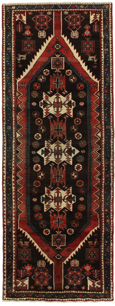 Dargiazin - Hamadan Persian Rug 300x113