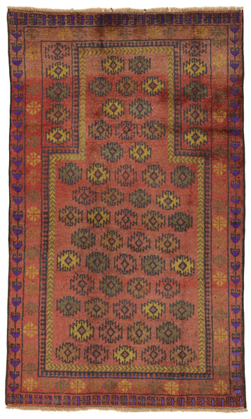 Baluch - Turkaman Persian Rug 140x83