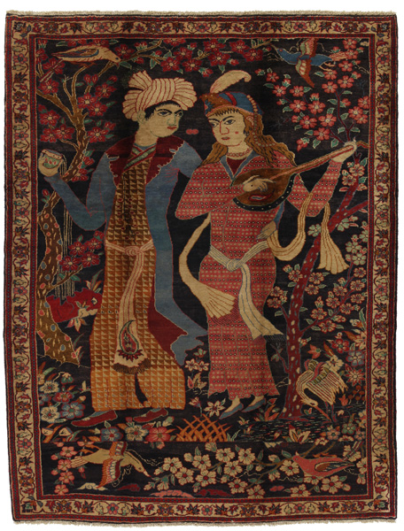 Jozan - Sarouk Persian Rug 295x225