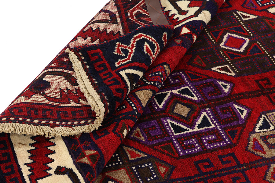Lori - Bakhtiari Persian Rug 318x210 - Picture 5
