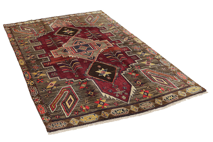 Gabbeh - Lori Persian Rug 250x151 - Picture 1
