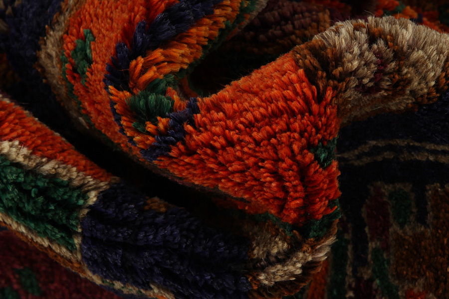 Bijar - Kurdi Persian Rug 253x154 - Picture 7