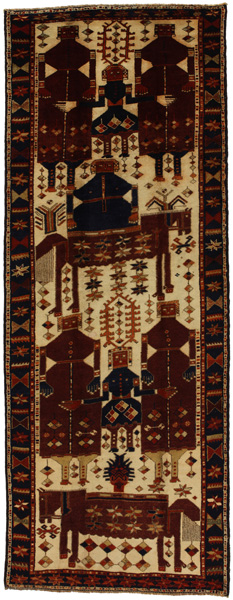 Bakhtiari - Qashqai Persian Rug 431x163