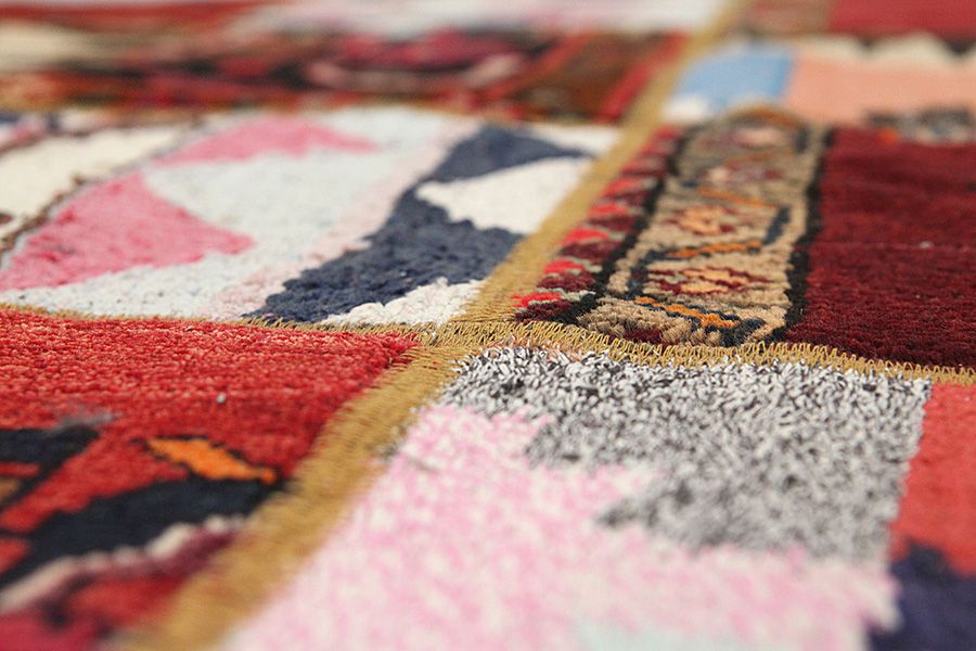 Patchwork Persian Rug 216x148 - Picture 6