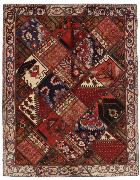 Patchwork Persian Rug 200x158