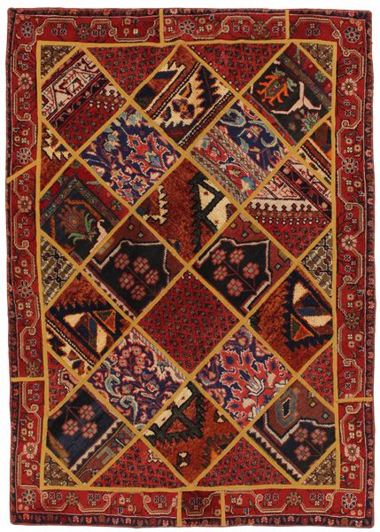 Patchwork Persian Rug 205x145