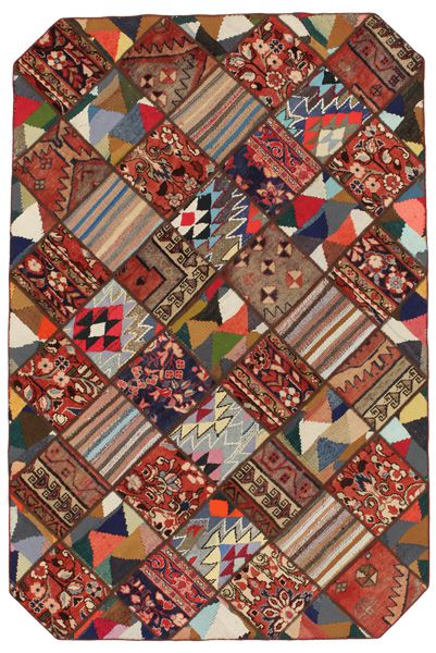Patchwork Persian Rug 253x171