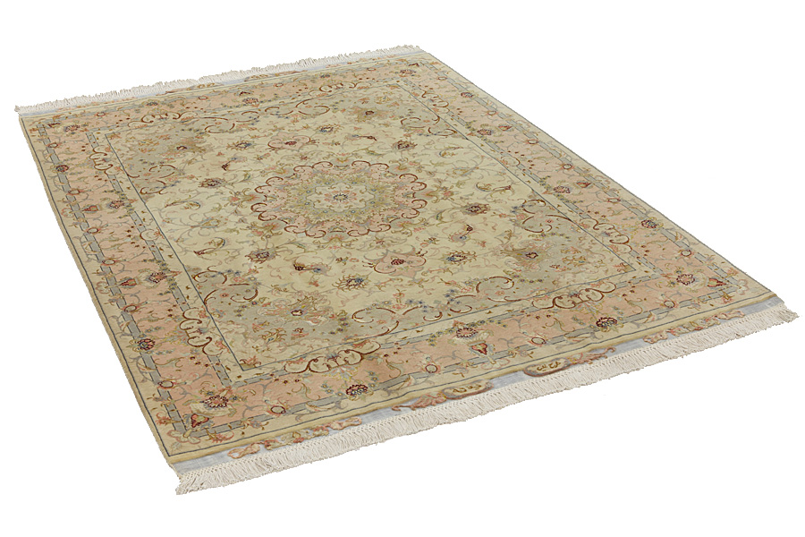 Tabriz Persian Rug 202x152 - Picture 1