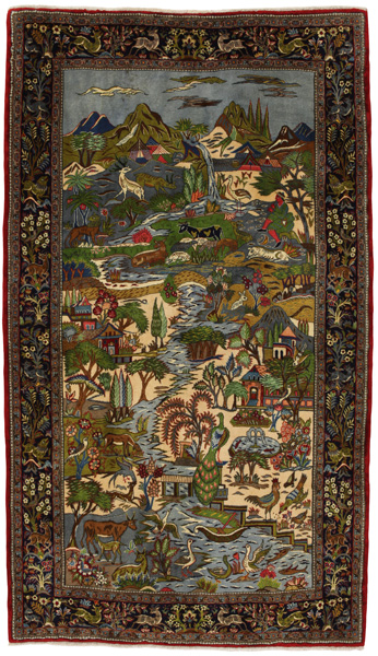 Bijar - Kurdi Persian Rug 235x135