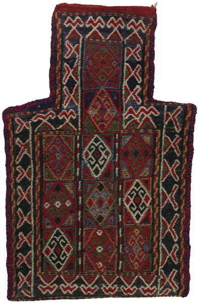 Qashqai - Saddle Bag Persian Rug 53x33