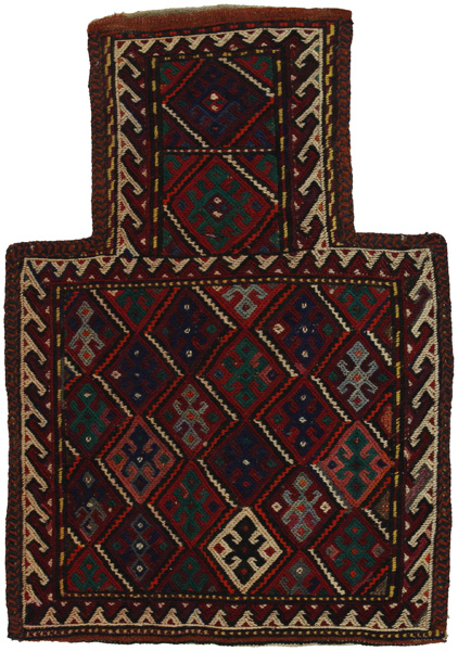 Qashqai - Saddle Bag Persian Rug 54x37