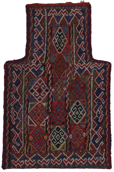 Qashqai - Saddle Bag Persian Rug 54x36