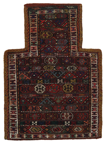 Qashqai - Saddle Bag Persian Rug 51x37