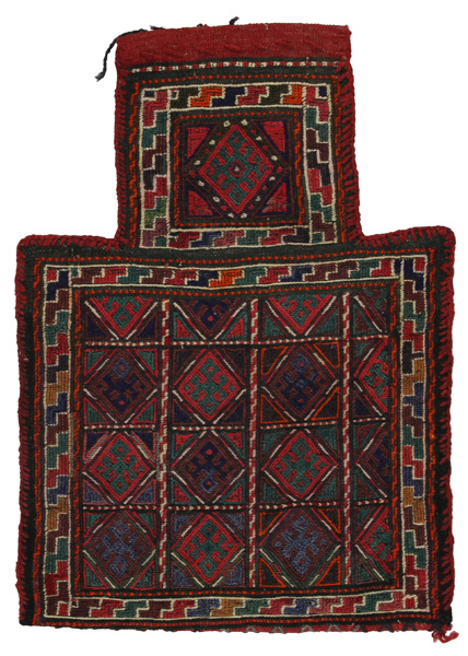 Qashqai - Saddle Bag Persian Rug 50x36