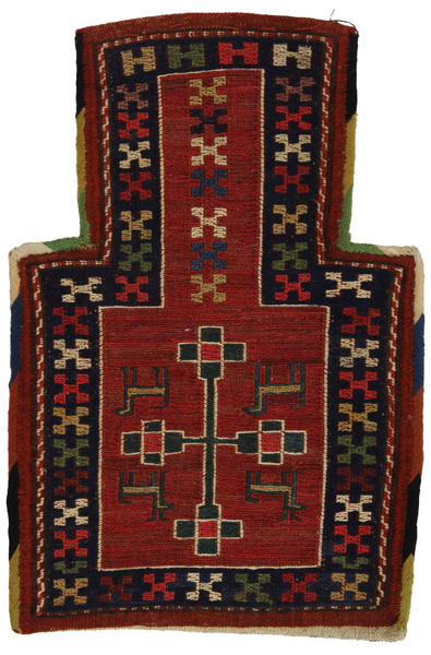 Qashqai - Saddle Bag Persian Rug 46x31